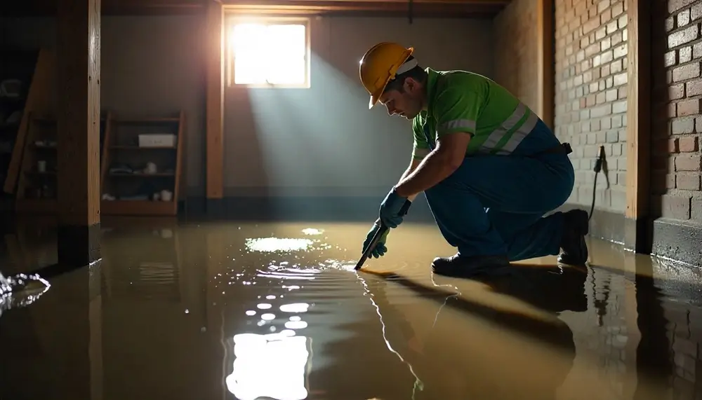 Professional water damage restoration services in Brodheadsville, PA